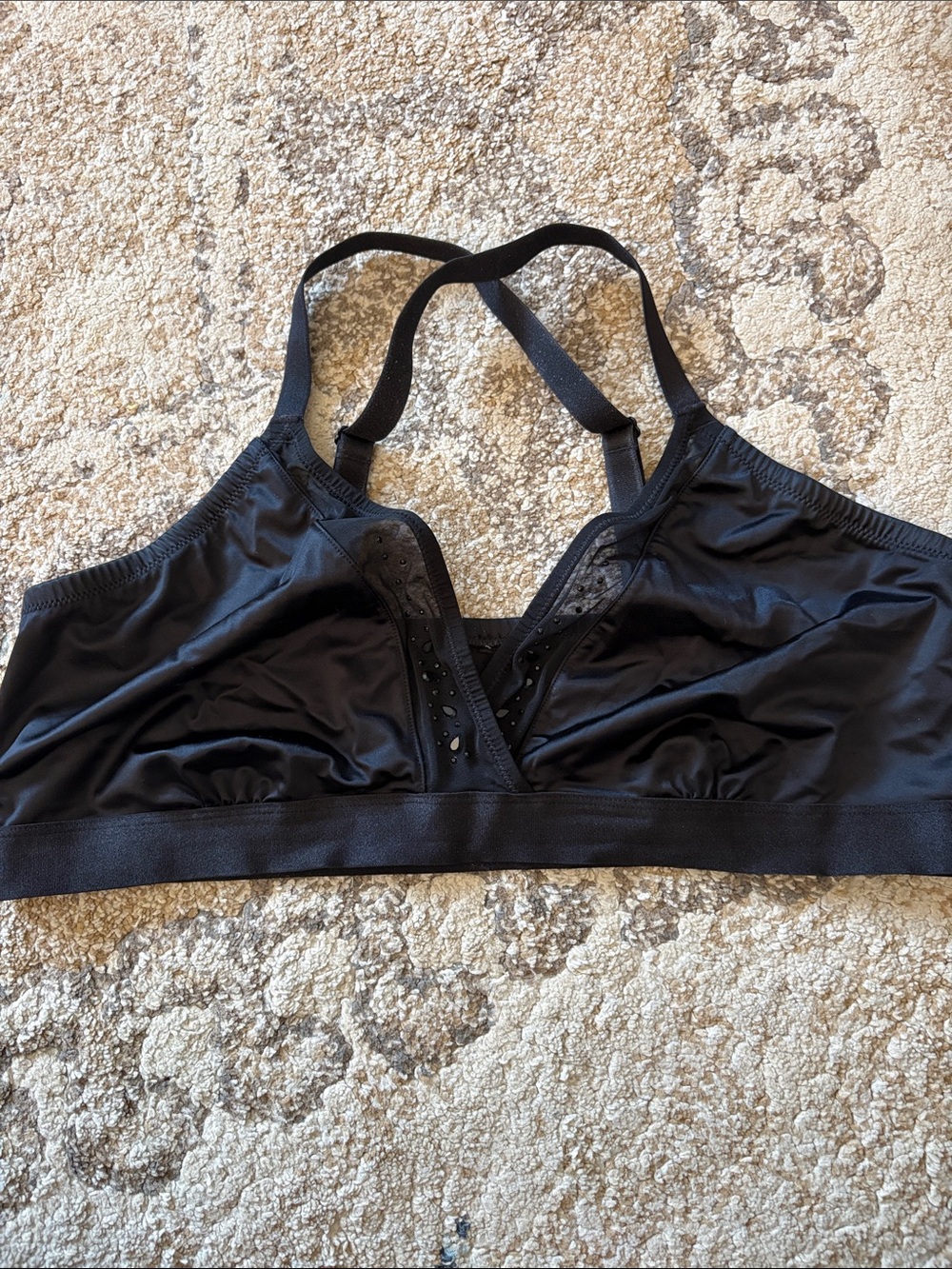 torrid Black Lace-Trim Wireless Bralette